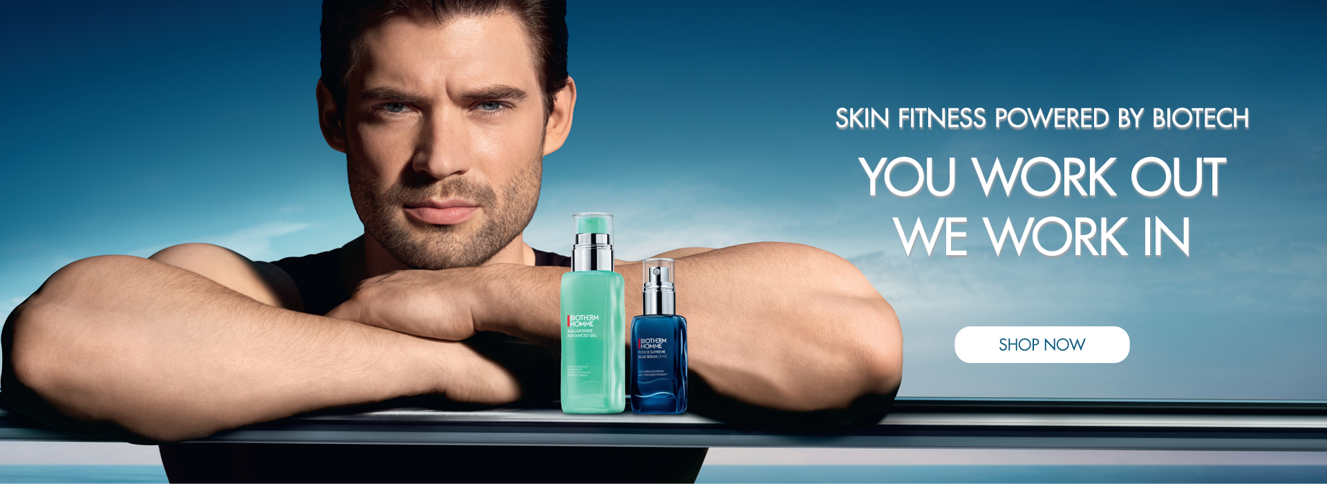 Skin Fitness Powered by Biotech - You work out, We work in